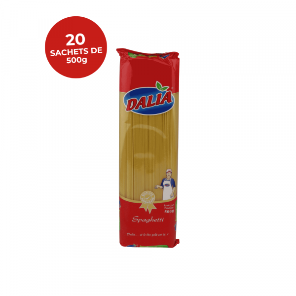 Pâtes DALIA — Lot de 20 sachets de 500g