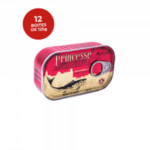 Sardines PRINCESSE — Lot de 100 boîtes de 125g