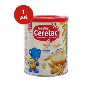Cérélac Blé avec lait — 1 an — Lot de 12 boîtes de 400g