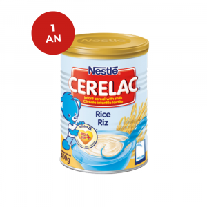 Cérélac Riz — 1 an — Lot de 12 boîtes de 400g